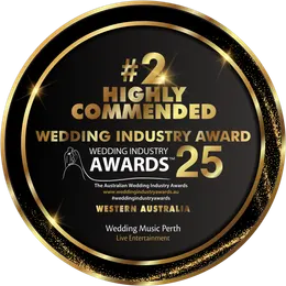 Live Entertainment, Wedding Industry Awards WA Highly Commended 2025